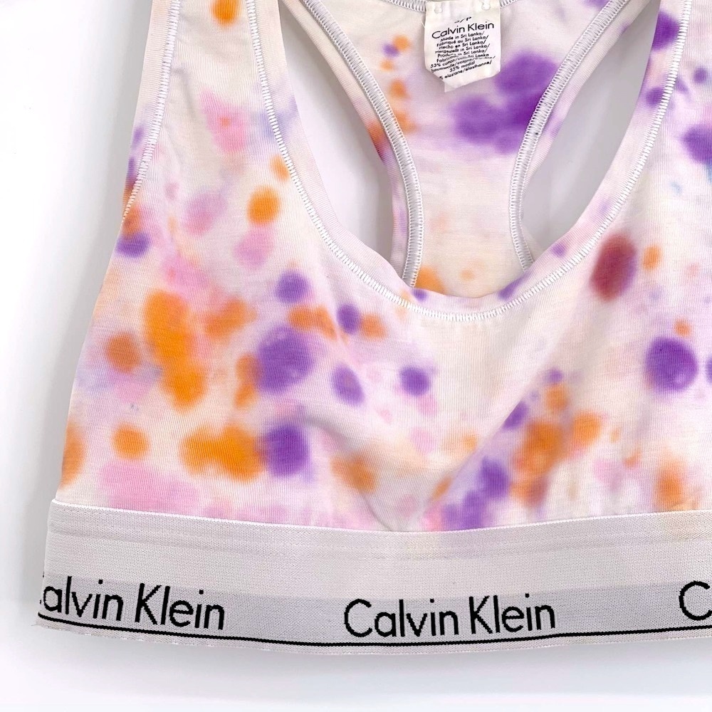 Calvin Klein Tie Dye Sports Bra